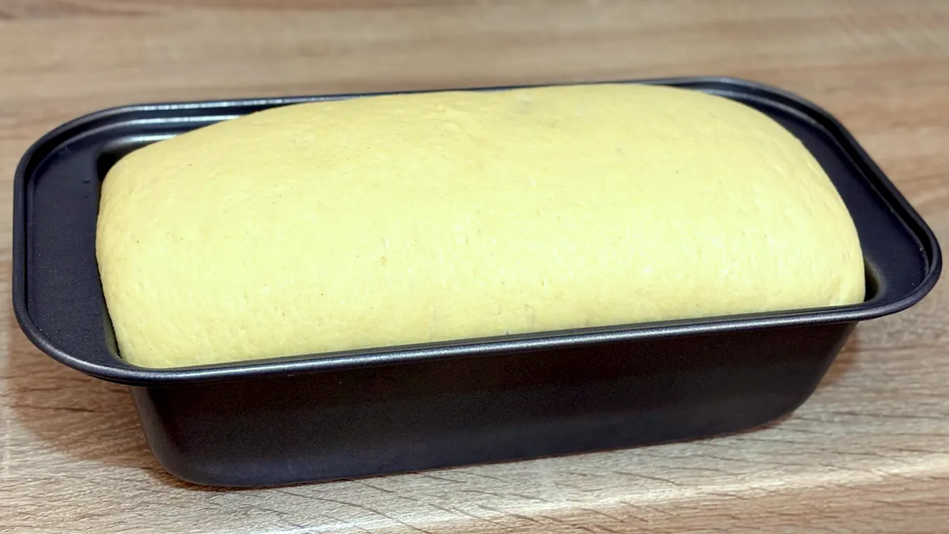 Кукурудзяний хліб kukurudzianyi khlib u formi Малушина кухня Кукурудзяний хліб