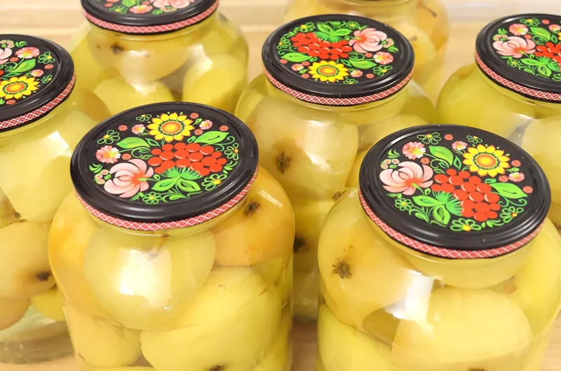 Компот з яблук на зиму kompot z iabluk na zymu Малушина кухня Компот з яблук на зиму